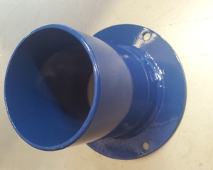 Set flange automatic discharger 75 blue